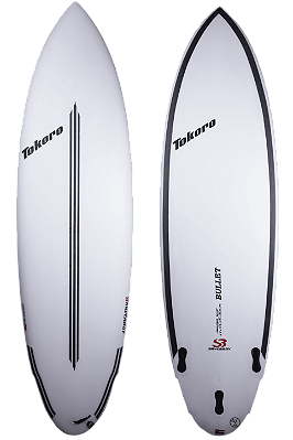 PRANCHA DE SURF SHORTBOARD TOKORO - BULLET 6'2 x 19 7/8 x 2 3/4 x 36,48 LTS - EPÓXY