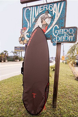 Capa SILVERBAY RIP PRO 6'0 para SHORTBOARD - Marrom