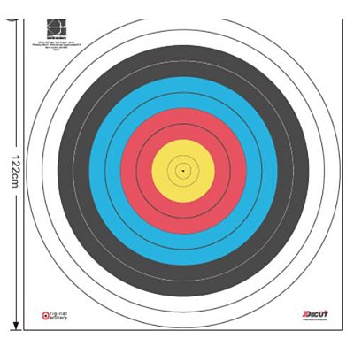 Alvo Oficial World Archery Avalon - Outdoor 122cm