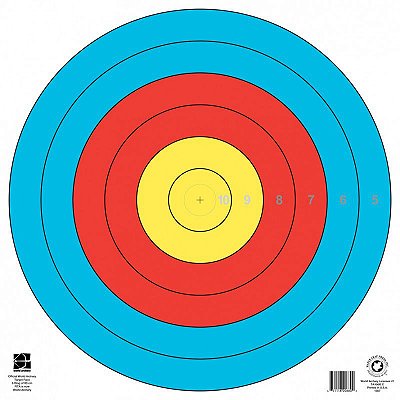 Alvo Oficial World Archery Avalon - Outdoor 80cm