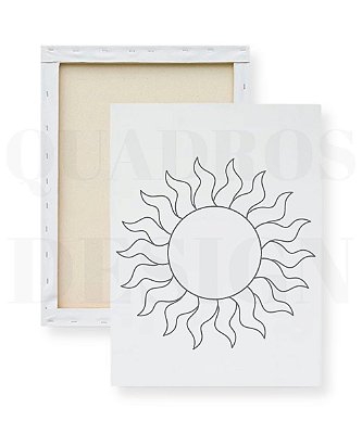 Tela para Pintura Infantil - Sol Quadros Design