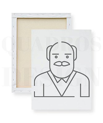 Tela para Pintura Infantil - Vovô