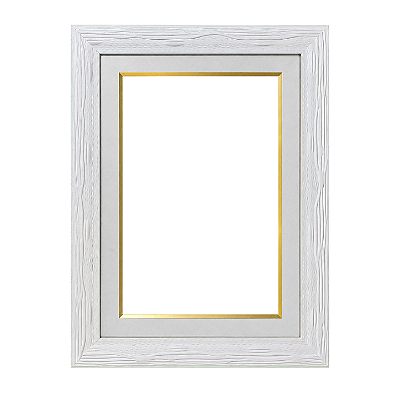Moldura Branca para Quadros e Telas 0171 - Linha Clean