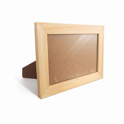 Porta Retrato para Fotos - 0004 Madeira Natural