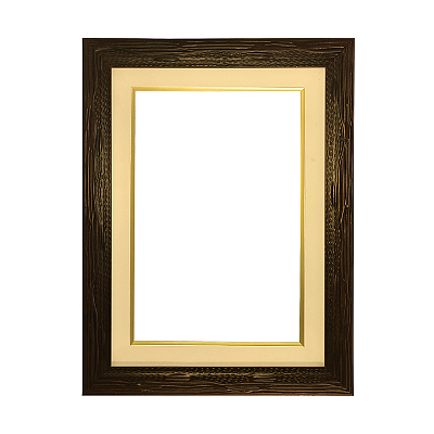 Moldura Marrom para Quadros e Telas 0171 - Linha Rústica