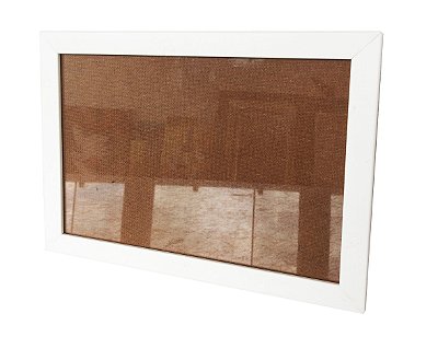 Moldura para Certificado Branca com Vidro