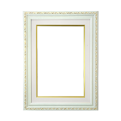 Moldura Branca para Quadros e Telas 0058 - Linha Clean