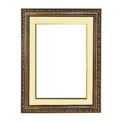 Moldura Dourada para Quadros e Telas 0058 - Linha Clássica