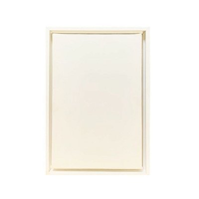 Moldura Para Painel Branca 0219 - Canaleta