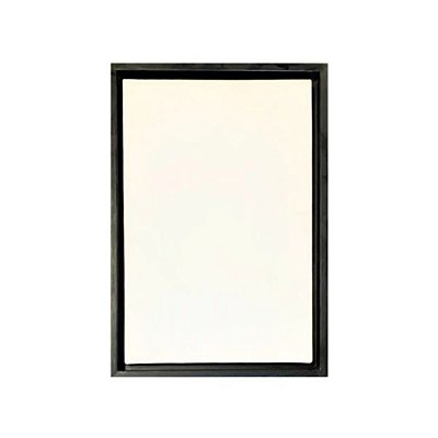 Moldura Para Painel Preta 0219 - Canaleta