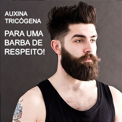 AUXINA TRICÓGENA- tratamento de barba