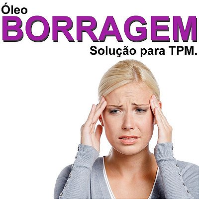 Óleo de Borragem (Diminui TPM) 500mg