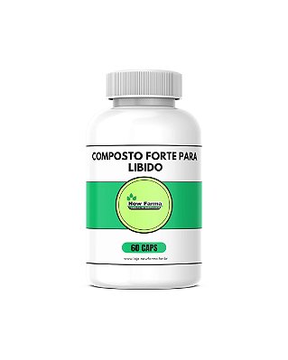 Composto forte para libido - 60 Cápsulas