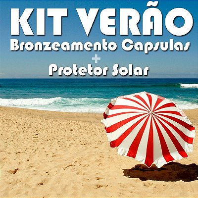 Kit Verão (Betacaroteno com Loção oil free Fps 30)