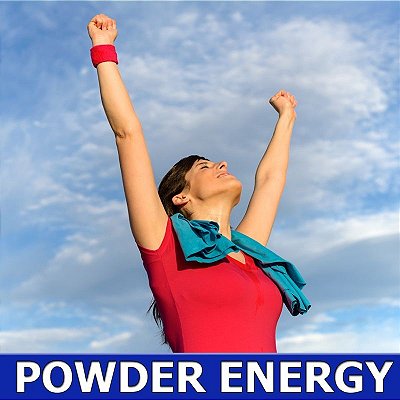 Powder Energy (Composto natural energético) - 500 Mg - 60 Capsulas