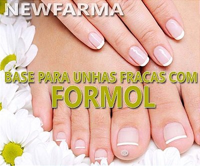 ESMALTE PARA UNHAS FRACAS COM FORMOL (Fortalecedor de Unhas) 10 Ml