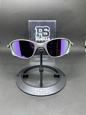 Óculos da Oakley Double X Lente Lilás