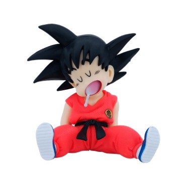 Boneco Goku Sleep Coleciomavel PVC 10 CM - Pronta Entrega