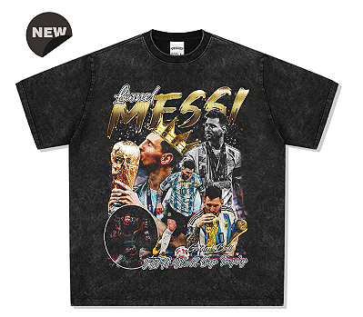 Camiseta Messi 'world Cup' Vintage Tee - Express