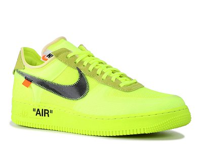 Zapatillas Nike Air Force 1 Low firmadas por Virgil Abloh en