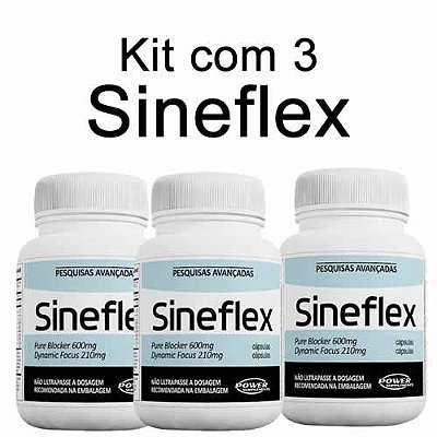 Kit 3 Termogenico SINEFLEX - Power Supplements 