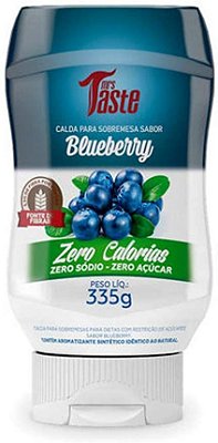 Calda de Blueberry ZERO (335g) Mrs Taste