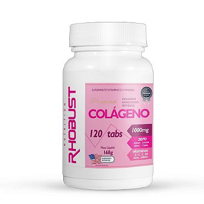 Colágeno (120tabl) 1000MG- Rhobust 