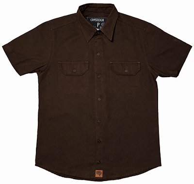 Camisa Trem Café