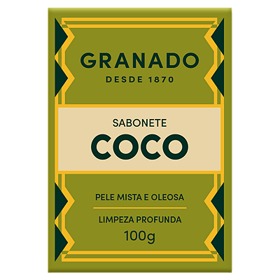 Sabonete Em Barra Coco 100g Granado