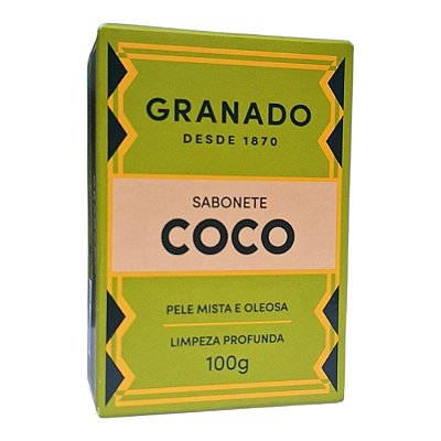 Sabonete Em Barra Coco 100g Granado