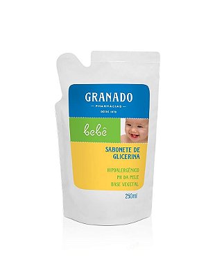 Refil Sabonete Líquido Granado Bebê Tradicional 250ml