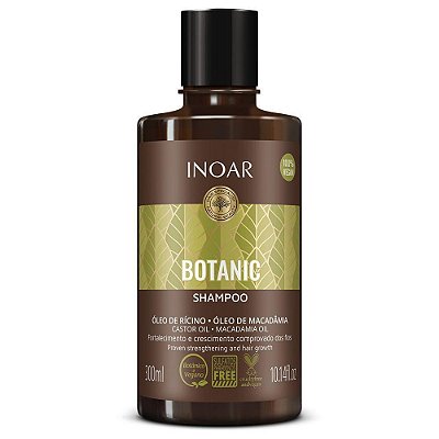 Shampoo Inoar Botanic Fortalecimento e Crescimento 300ml