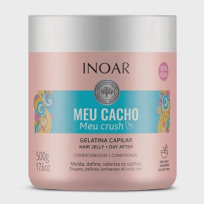 Gelatina Capilar Inoar Meu Cacho Meu Crush 500g