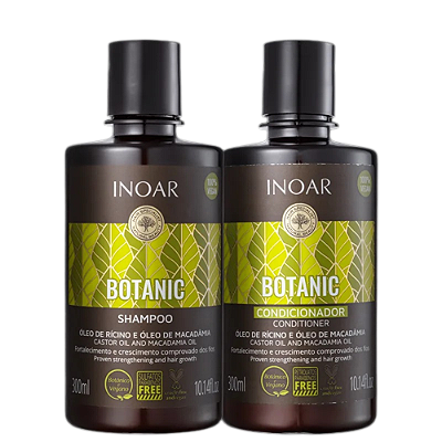 Kit Inoar Botanic Shampoo e Condicionador 300ml