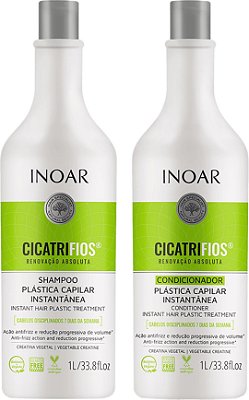 Inoar Kit Cicatrifios Shampoo e Condicionador 1L