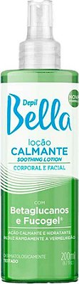 Loção Calmante e Hidratante Facial e Corporal Depil Bella 200ml