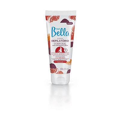 Creme Depilatório Corporal Depil Bella Romã e Amêndoas 100g