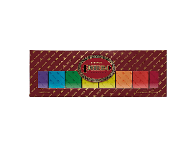 Kit Caixa Presente Sabonetes Phebo Base Vegetal Vinho 8x90g