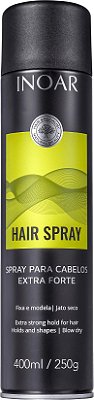 Spray para Cabelos Extra Forte Inoar Hair Spray Fixador 400ml