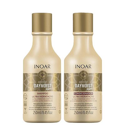 Kit Inoar Absolut Daymoist CLR Shampoo e Condicionador 250ml