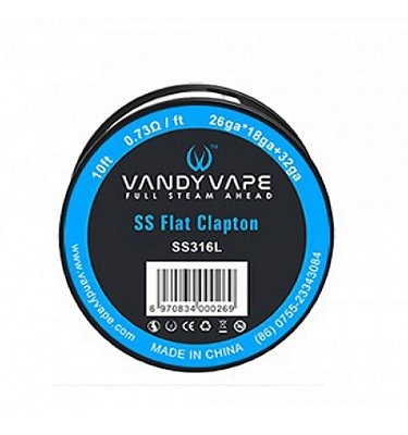 Fio SS Flat Clapton | Vandy Vape