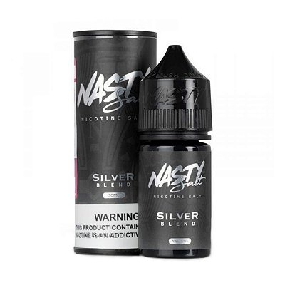 Líquido Nic Salt Silver Blend - Tobacco | Nasty Juice