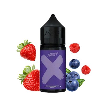 Líquido Nic Salt Summerberry Blast - X | Nasty Juice
