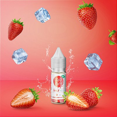Juice Nic Salt Strawberry Art - Ice | LQD Art
