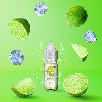 Juice Nic Salt Lemon Art - Ice | LQD Art