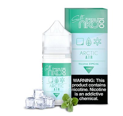 Líquido Arctic Air - SaltNic / Salt Nicotine | Naked 100
