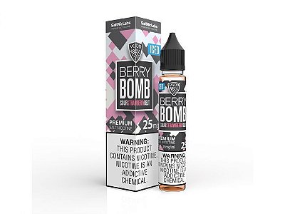 Líquido Berry Bomb Iced - SaltNic / Salt Nicotine | Vgod
