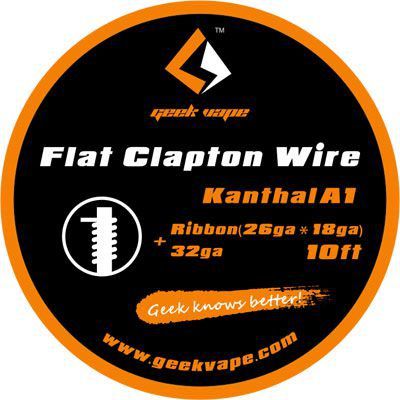 Fio Kanthal A1 Flat Clapton Wire | Geekvape