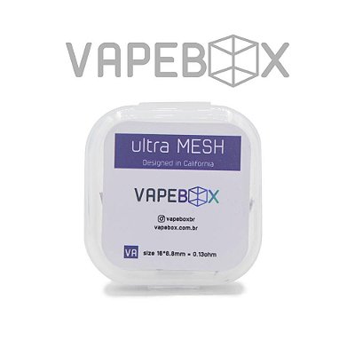 Resistência Coil Ultra Mesh - Vapebox