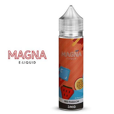 Líquido Red Passion (Ice) - Nic Salt | Magna E-Liquid